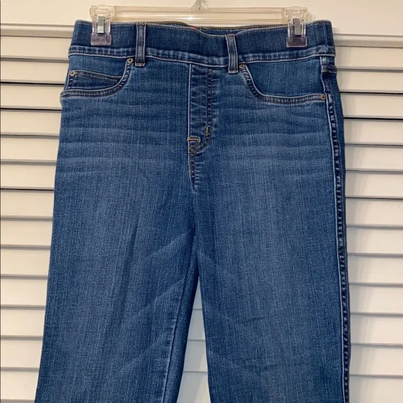 NWOT Spanx Flare Jeans Small Petite - Picture 3 of 13